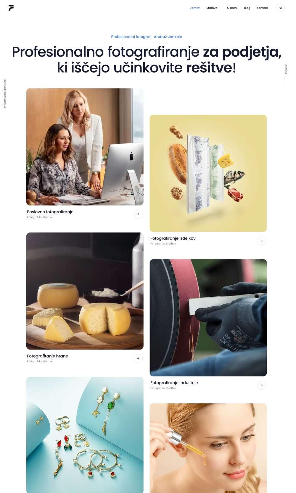 Spletna stran fotografiranje.net